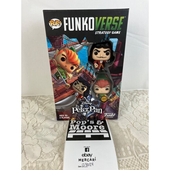 Peter Pan 100 Funkoverse Strategy Game 2-Pack Chase Brand New - Picture 1 of 11